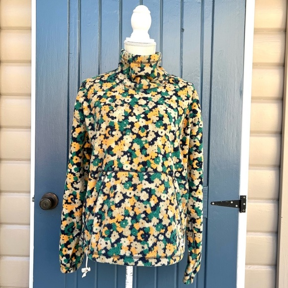 THE NORTH FACE FLORAL 
CAMPSHIRE PULLOVER HOODIE 2.0 FLEECE -
WOMENS SiZ… - Picture 2 of 11